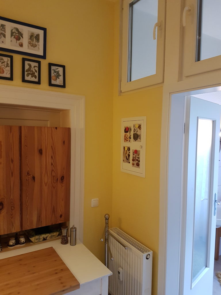 Küche Ferienwohnung Haus Salinenblick