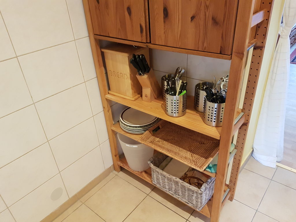 Küche Ferienwohnung Haus Salinenblick