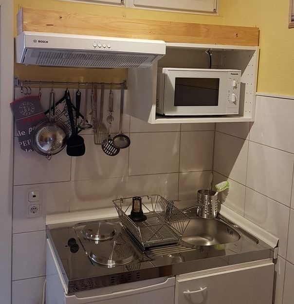 Küche Ferienwohnung Haus Salinenblick